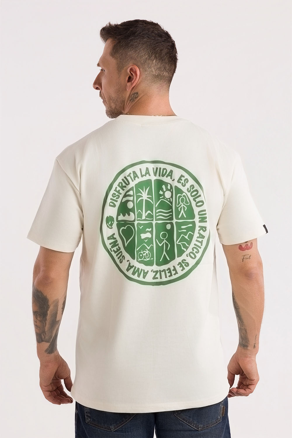 Camiseta Crema | Disfruta